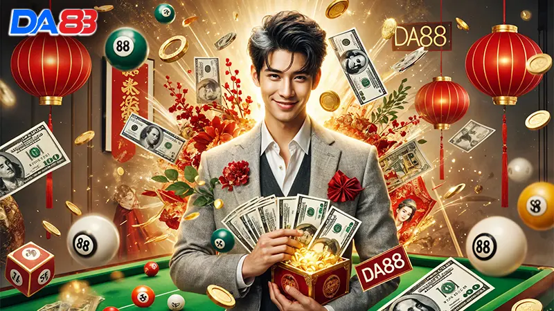 Game nổ hũ sắc xuân chợ tết - Lộc vàng trao liền tay tại DA88 Hướng dẫn chơi game nổ hũ Sắc Xuân Chợ Tết
