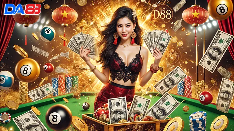 Game nổ hũ sắc xuân chợ tết - Lộc vàng trao liền tay tại DA88 Khái quát về game nổ hũ Sắc xuân chợ Tết