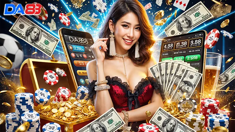 Chơi game xóc đĩa DA88 thắng cực to, trúng cực lớn Hướng dẫn cách chơi game xóc đĩa DA88